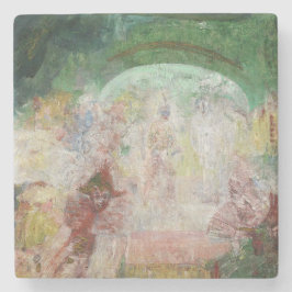 Posavasos De Piedra Mascarada de James Ensor (1889)