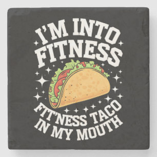 Posavasos De Piedra Me apasiona el fitness Taco fitness en mi boca div