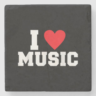 Posavasos De Piedra Me encanta Music Lover