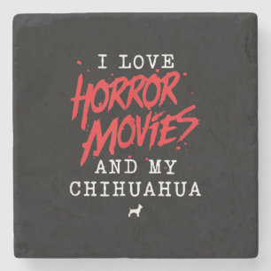 Posavasos De Piedra Me Encantan Las Películas De Horror Y Mi Dueño De 
