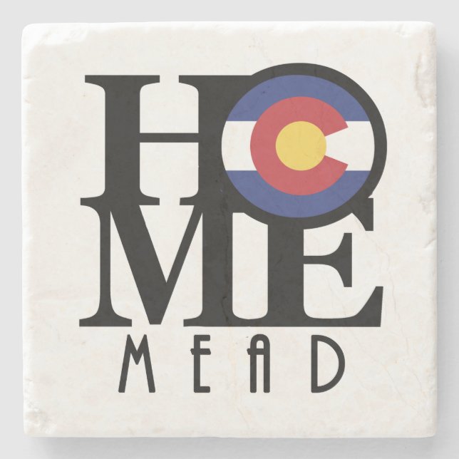 Posavasos De Piedra Mead Colorado (Anverso)