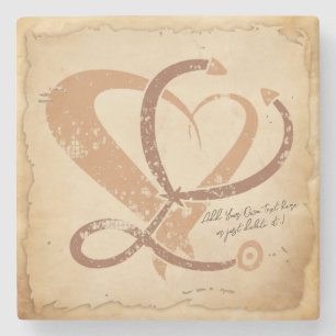 Posavasos De Piedra Médica, enfermera, paramédico, plantilla de regalo