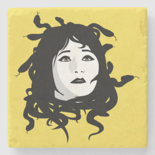 Posavasos De Piedra Medusa