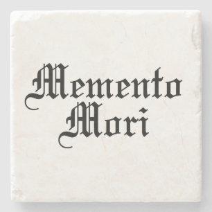 Posavasos De Piedra Memento Mori - Frase latina