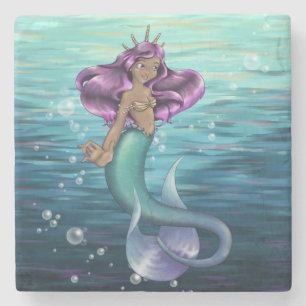 Posavasos De Piedra Mermaid Iole