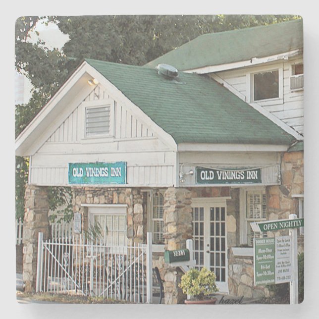 Posavasos De Piedra Mesón viejo de Vinings, Vinings, Atlanta, (Anverso)
