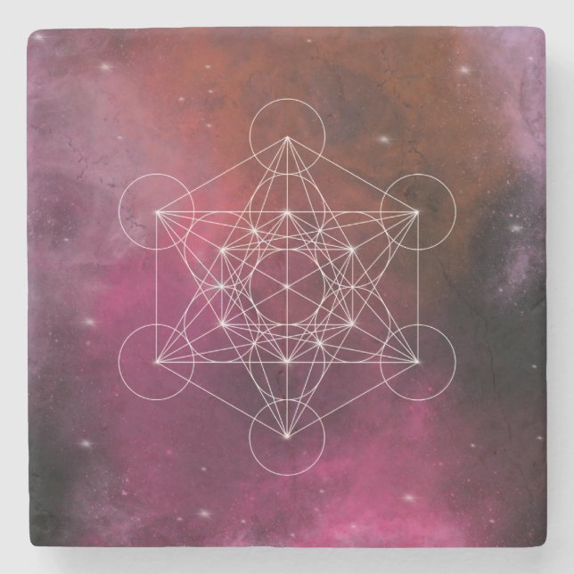 Posavasos De Piedra Metatron arcangel zen (Anverso)