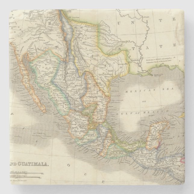 Posavasos De Piedra México y Guatemala (Anverso)