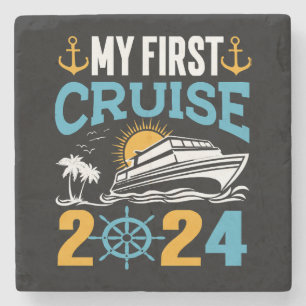 Posavasos De Piedra Mi Primer Crucero 2024