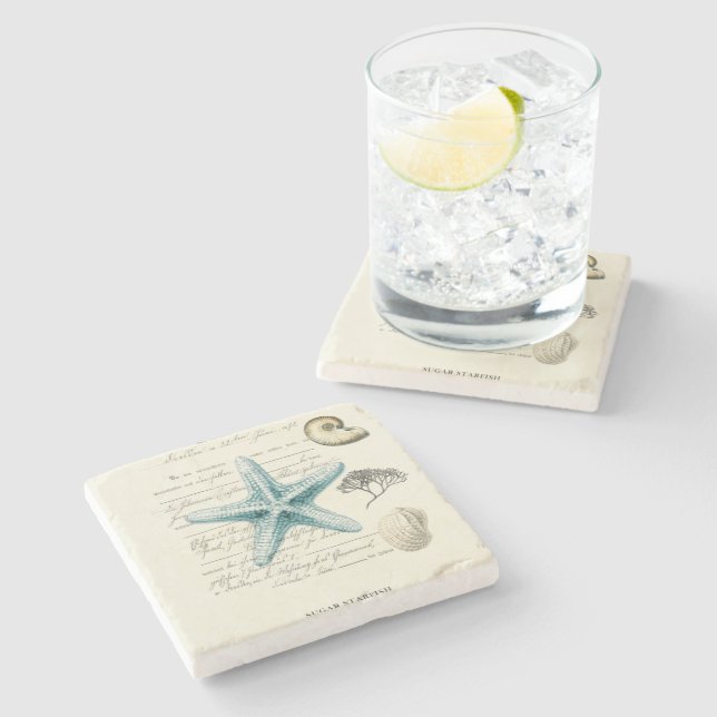 Posavasos De Piedra Milla náutica (Lateral)