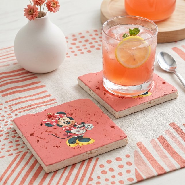 Posavasos De Piedra Minnie Stone Coaster (Subido por el creador)