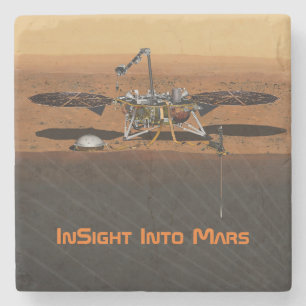 Posavasos De Piedra Misión InSight Mars Lander