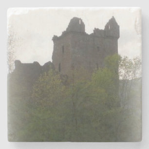 Posavasos De Piedra Misty Castle Coaster