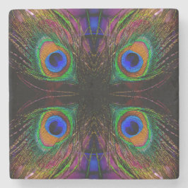 Posavasos De Piedra Mod Peacock