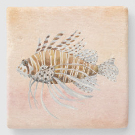 Posavasos De Piedra Moda náutica peces lindos verano