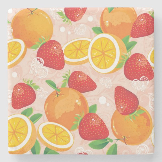 Posavasos De Piedra Modelo abstracto con la fresa (Anverso)