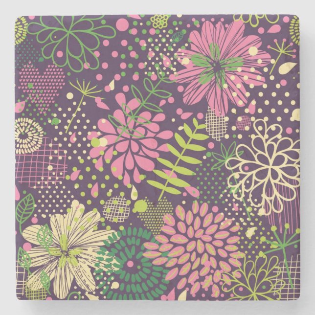 Posavasos De Piedra Modelo brillante (Anverso)