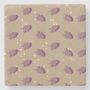 Posavasos De Piedra modelo con los pescados