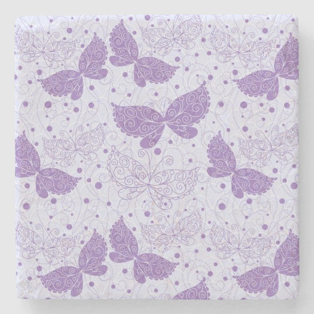 Posavasos De Piedra Modelo de la primavera (Anverso)