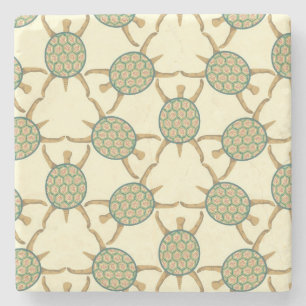 Posavasos De Piedra Modelo de la tortuga