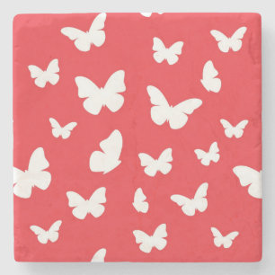 Posavasos De Piedra Modelo de mariposa 2