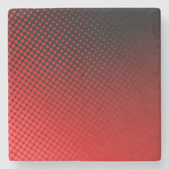 Posavasos De Piedra Modelo de puntos (Anverso)