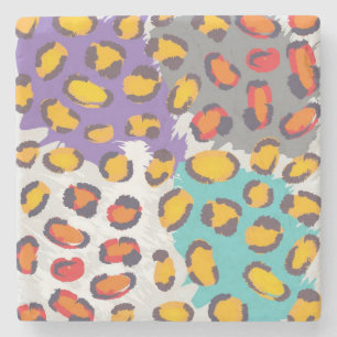 Posavasos De Piedra Modelo del animal de la fauna