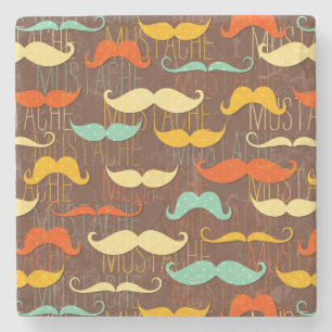 Posavasos De Piedra Modelo del bigote
