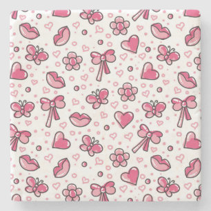 Posavasos De Piedra modelo romántico