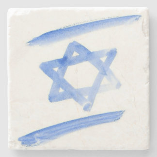 Posavasos De Piedra Monasterio de la bandera de Israel
