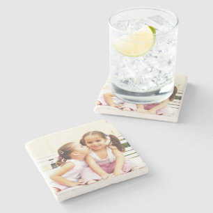 Posavasos De Piedra Monasterio fotográfico personalizado. ¡Haz lo tuyo