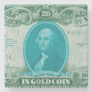 Posavasos De Piedra Moneda moderna V