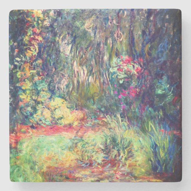 Posavasos De Piedra Monet Water Lily Pond (Anverso)