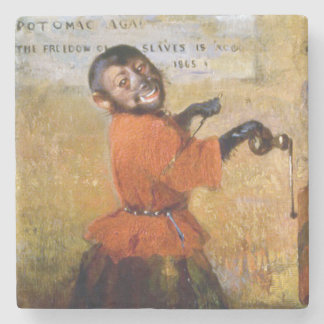 Posavasos De Piedra Mono sonriente