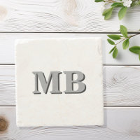Monograma inicial minimalista moderno