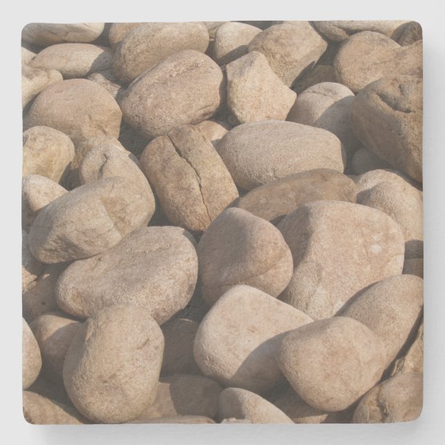 Posavasos De Piedra Monstruo de la Plaza de la Textura de Rock (Anverso)