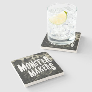 Posavasos De Piedra Monstruo de Mármol