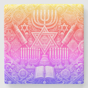 Posavasos De Piedra Monstruo de mármol judío