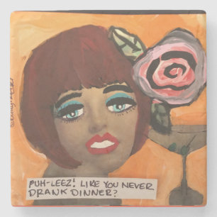 Posavasos De Piedra Monstruo de piedra