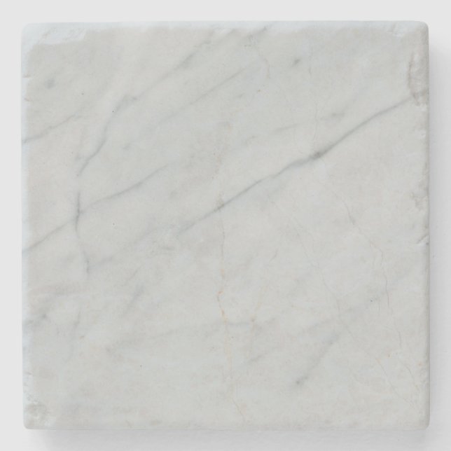 Posavasos De Piedra Monstruo de piedra blanca de Marble (Anverso)