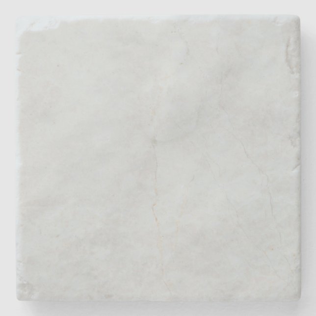 Posavasos De Piedra Monstruo de piedra blanca de Marble (Anverso)