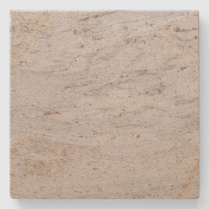Posavasos De Piedra Monstruo de piedra cuadrado de mármol blanco
