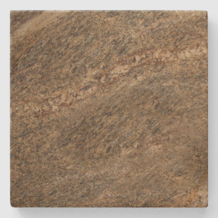 Posavasos De Piedra Monstruo de piedra cuadrado marrón marrón marrón