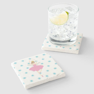 Posavasos De Piedra Monstruo de piedra de Ilustracion de ballet desnud