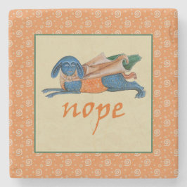 Posavasos De Piedra Monstruo de piedra de Luttrell Psalter Critter