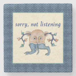 Posavasos De Piedra Monstruo de piedra de Luttrell Psalter Critter