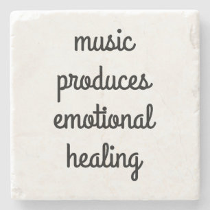 Posavasos De Piedra Monstruo de piedra de mármol curativo emocional