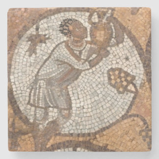 Posavasos De Piedra Monstruo de piedra de mármol de la antigüedad negr