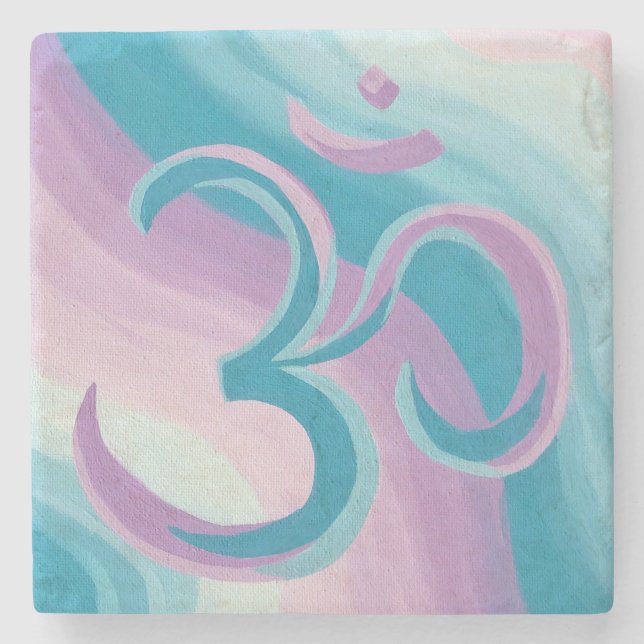 Posavasos De Piedra Monstruo de piedra de Om (Anverso)