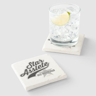 Posavasos De Piedra Monstruo de piedra del Star Asslete (Avid Indoorsm